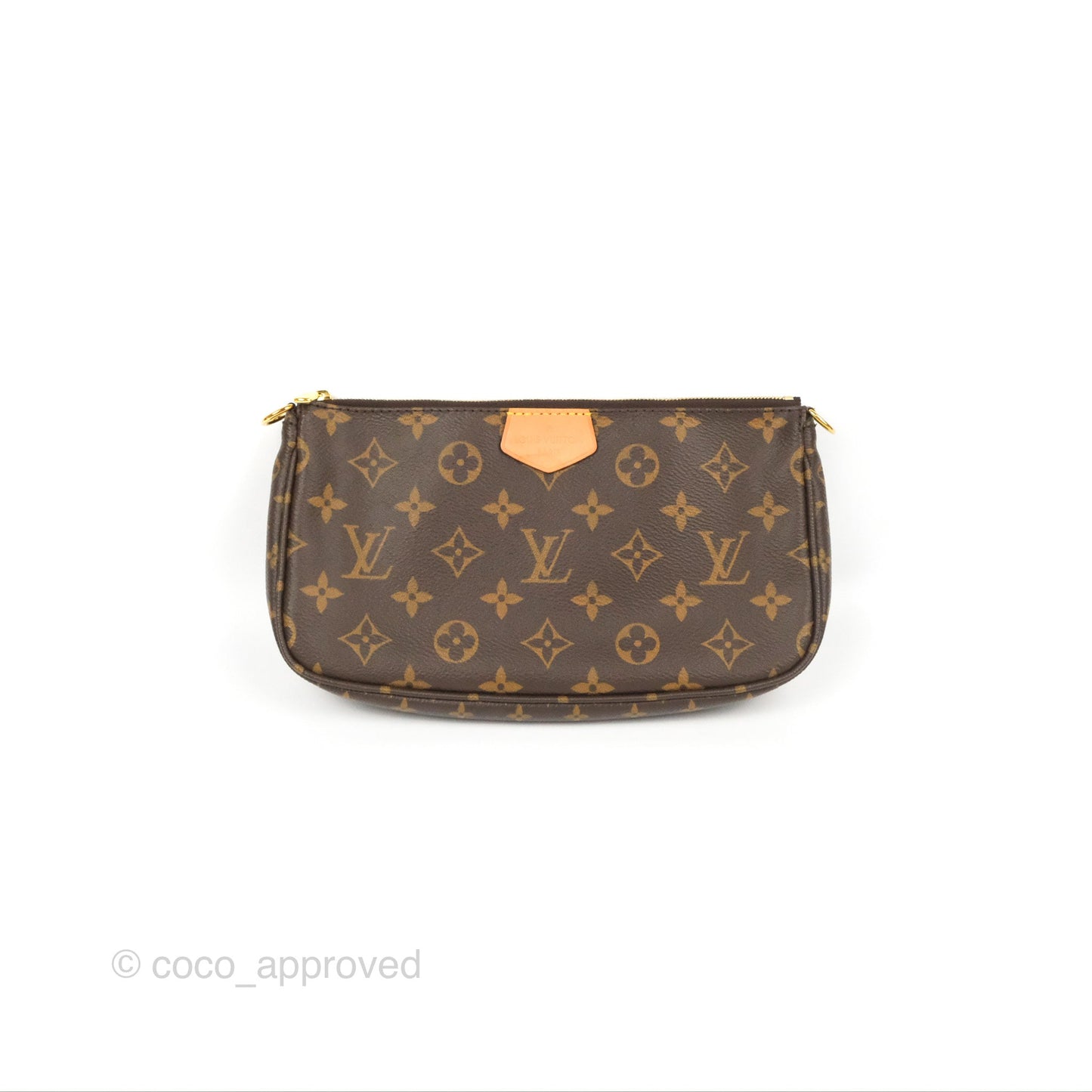 Louis Vuitton Multi Pochette Accessories Pink Monogram Canvas