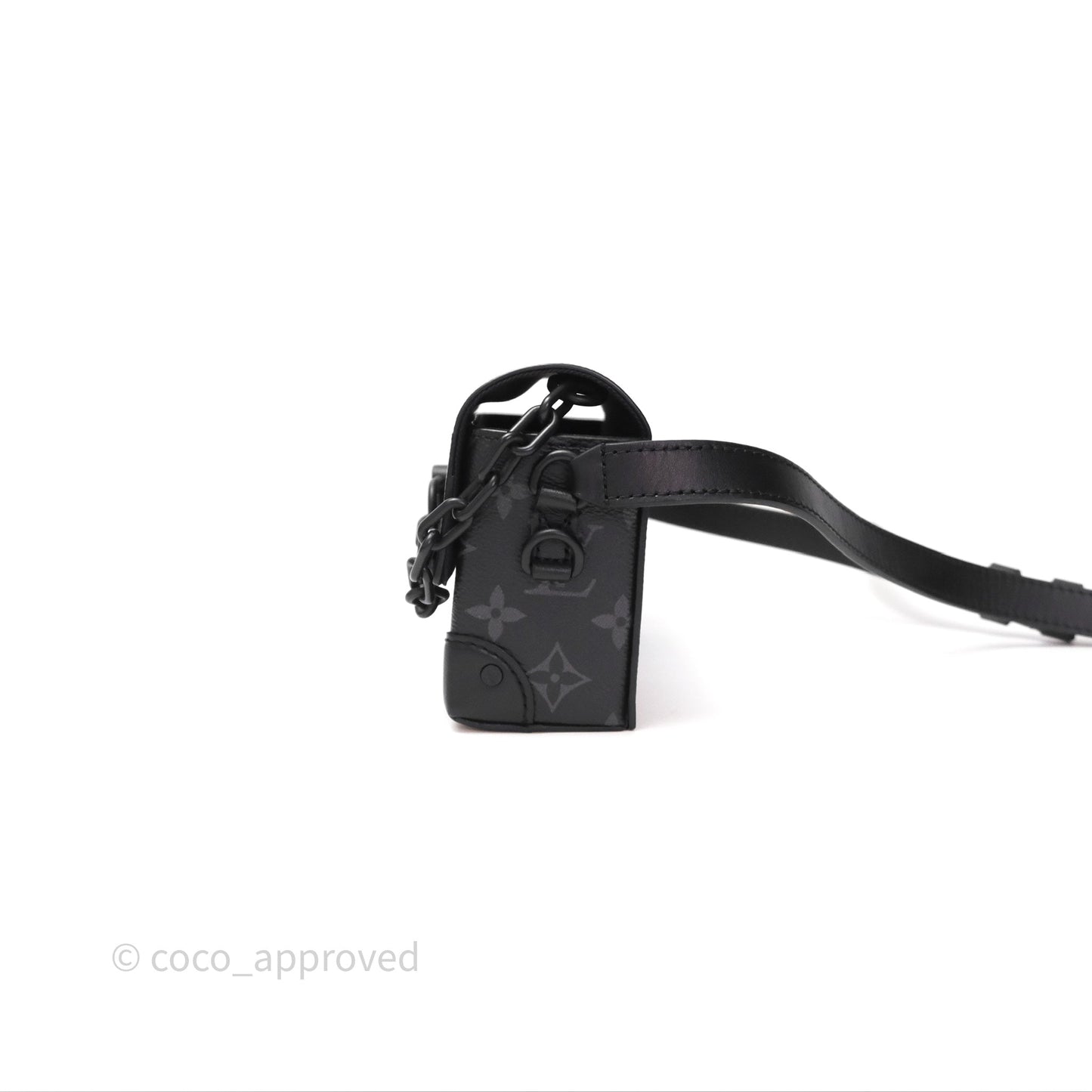 Louis Vuitton Steamer Wearable Wallet Monogram Eclipse Canvas