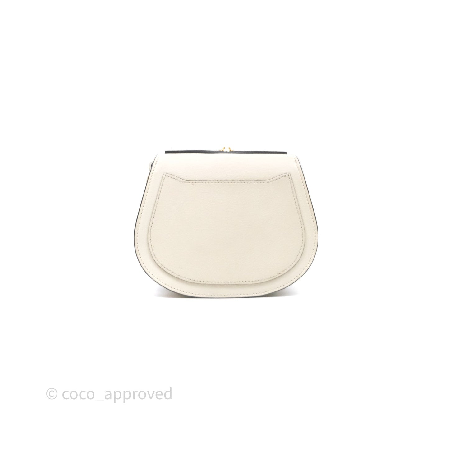 Chloé Nile Crossbody Bag White Calfskin
