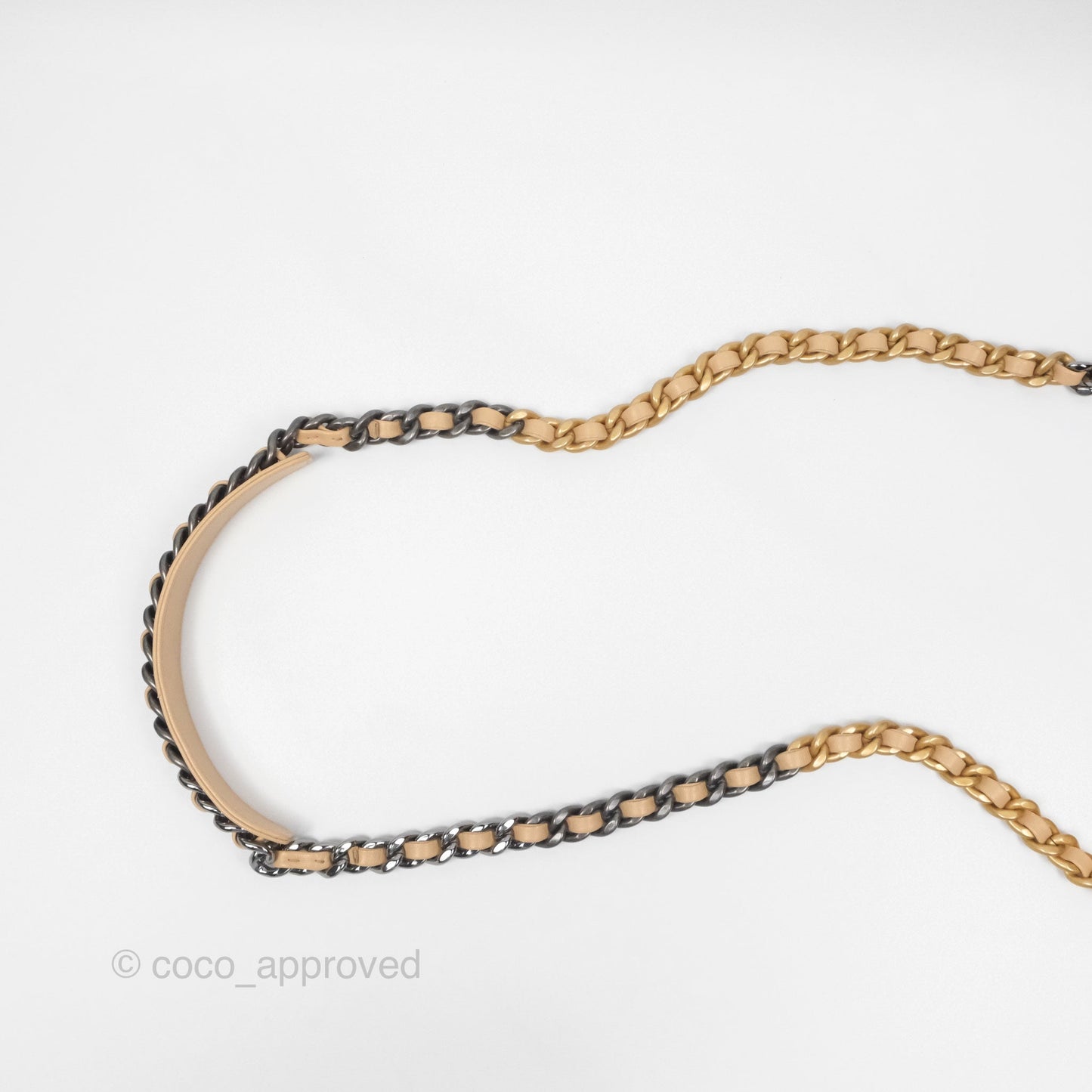 Chanel 19 Small Beige Mixed Hardware