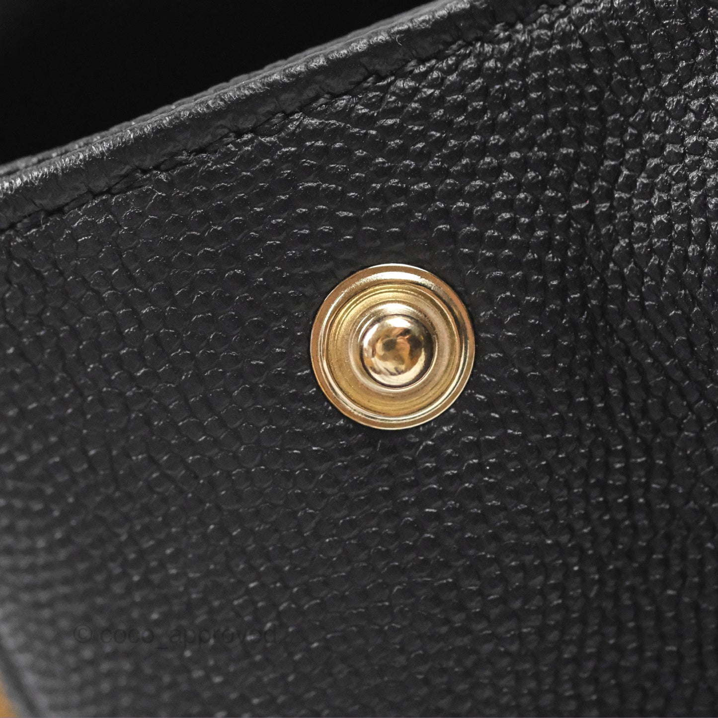 Chanel Quilted Large Business Affinity Flap Black Caviar Gold Hardware