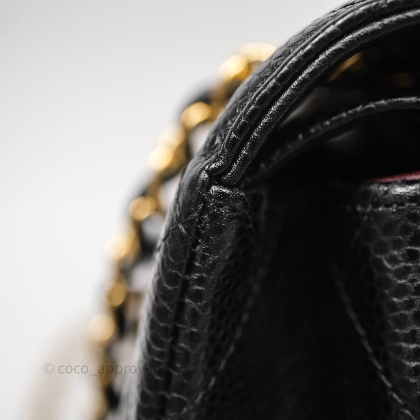 Chanel Classic Medium Flap Quilted Black Caviar Gold Hardware