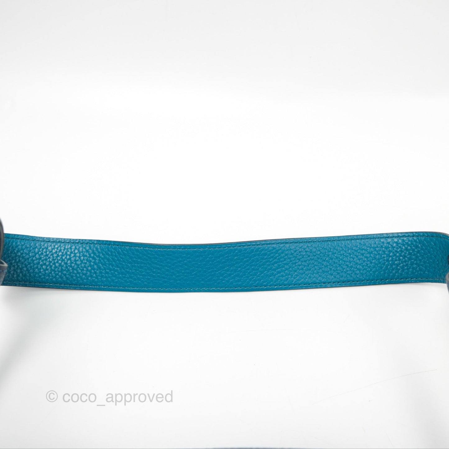 Hermès Lindy 30 Blue Saphir/ Blue Izmir Clemence Palladium Hardware