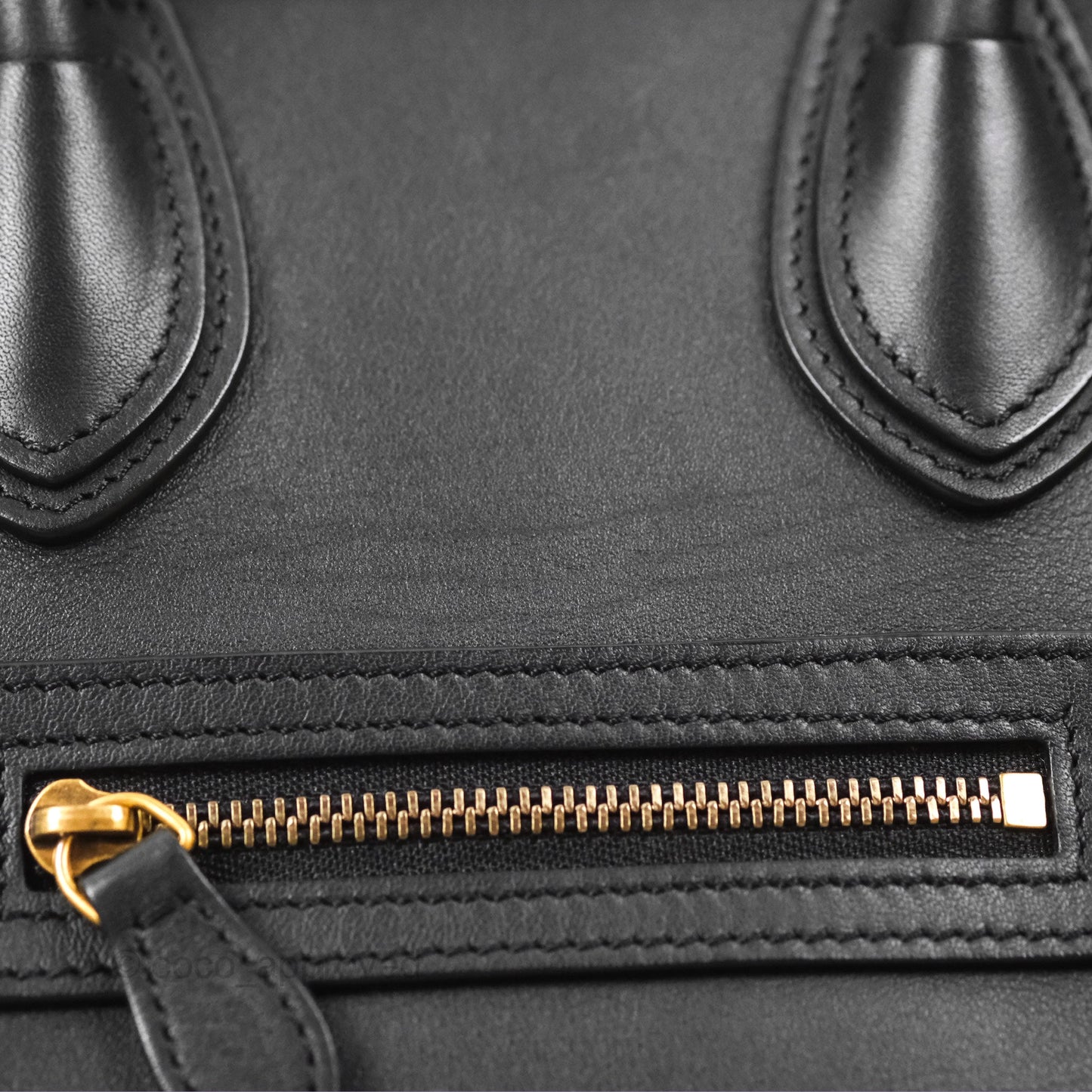 Chanel Golden Class Wallet On Chain WOC Black Patent Gold Hardware