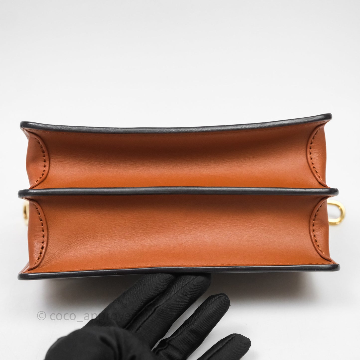 Louis Vuitton Mini Dauphine Monogram Tan Calfskin