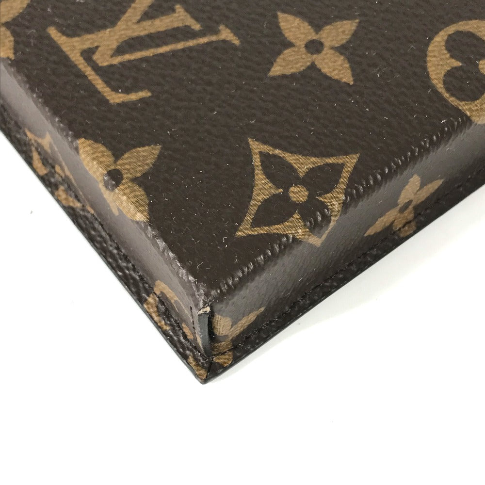 LOUIS VUITTON Pouch M68523 Monogram canvas Brown Monogram Carabiner Box phone case Women