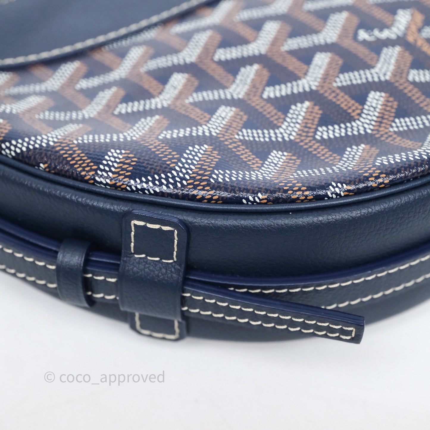 Goyard Hirondelle Bag Navy Blue