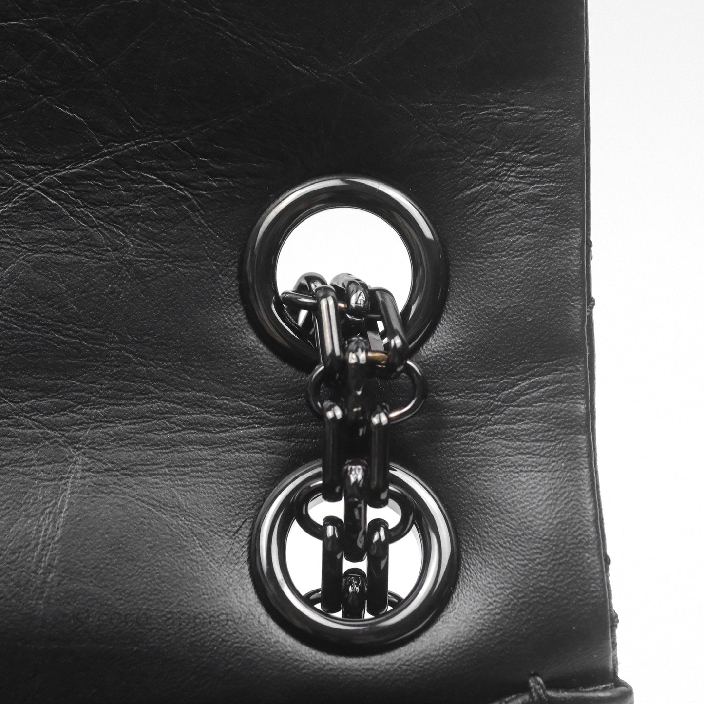 Chanel Quilted Mini Reissue 224 So Black Calfskin