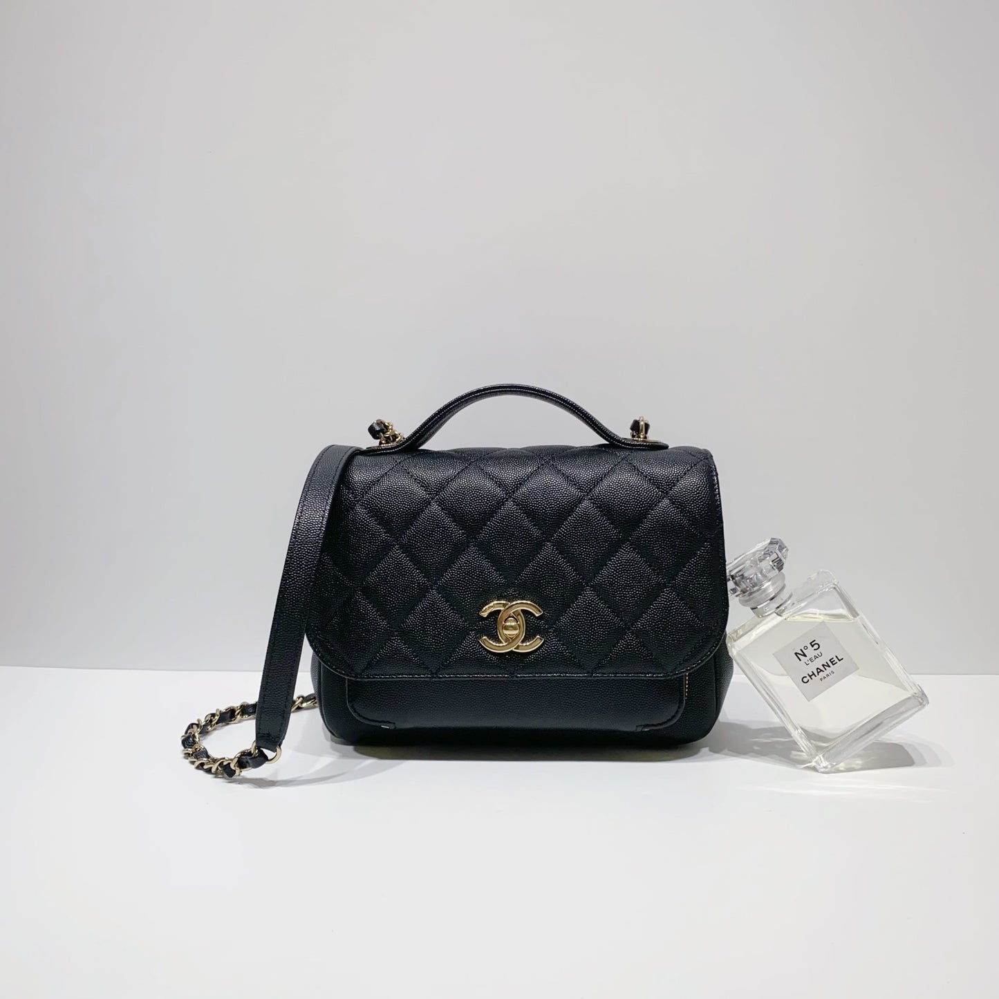 No.3977-Chanel Medium Business Affinity Flap Bag