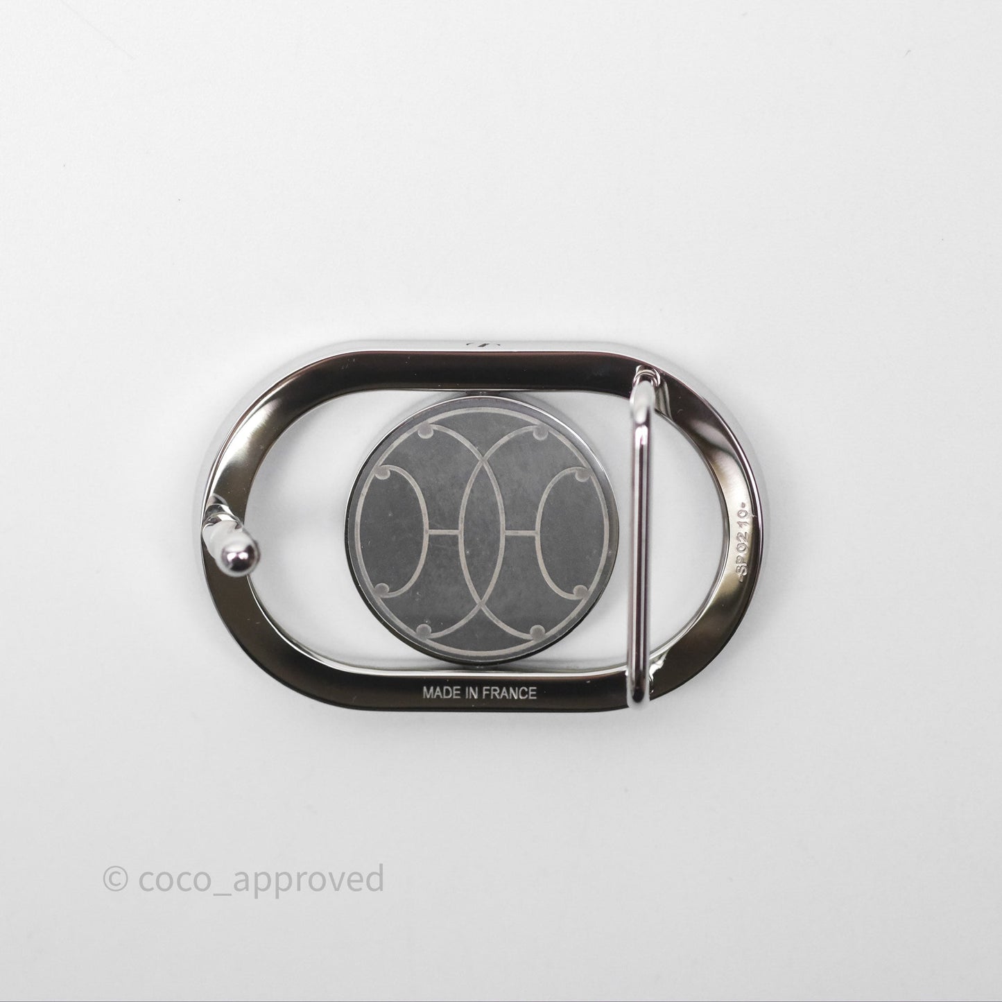 Hermès Clou De Selle Belt Buckle & Reversible Strap Gold/ Nata Palladium Hardware