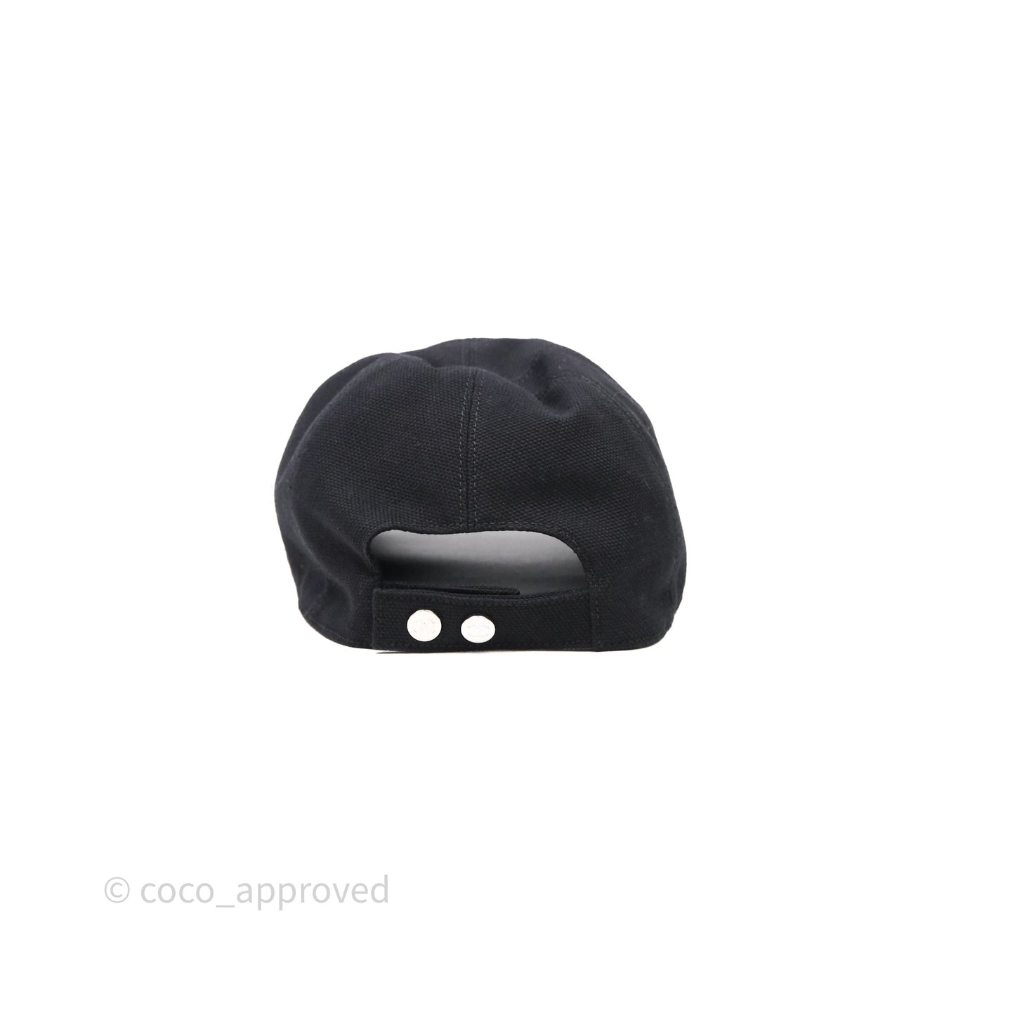 Chanel CC Baseball Cap Black