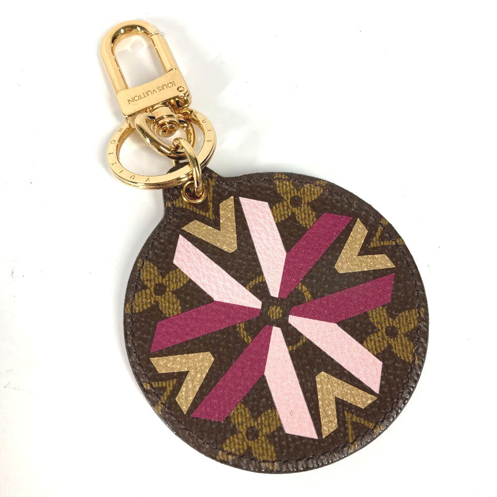 LOUIS VUITTON key ring M67368 Monogram canvas Brown Monogram Illustre Multi V