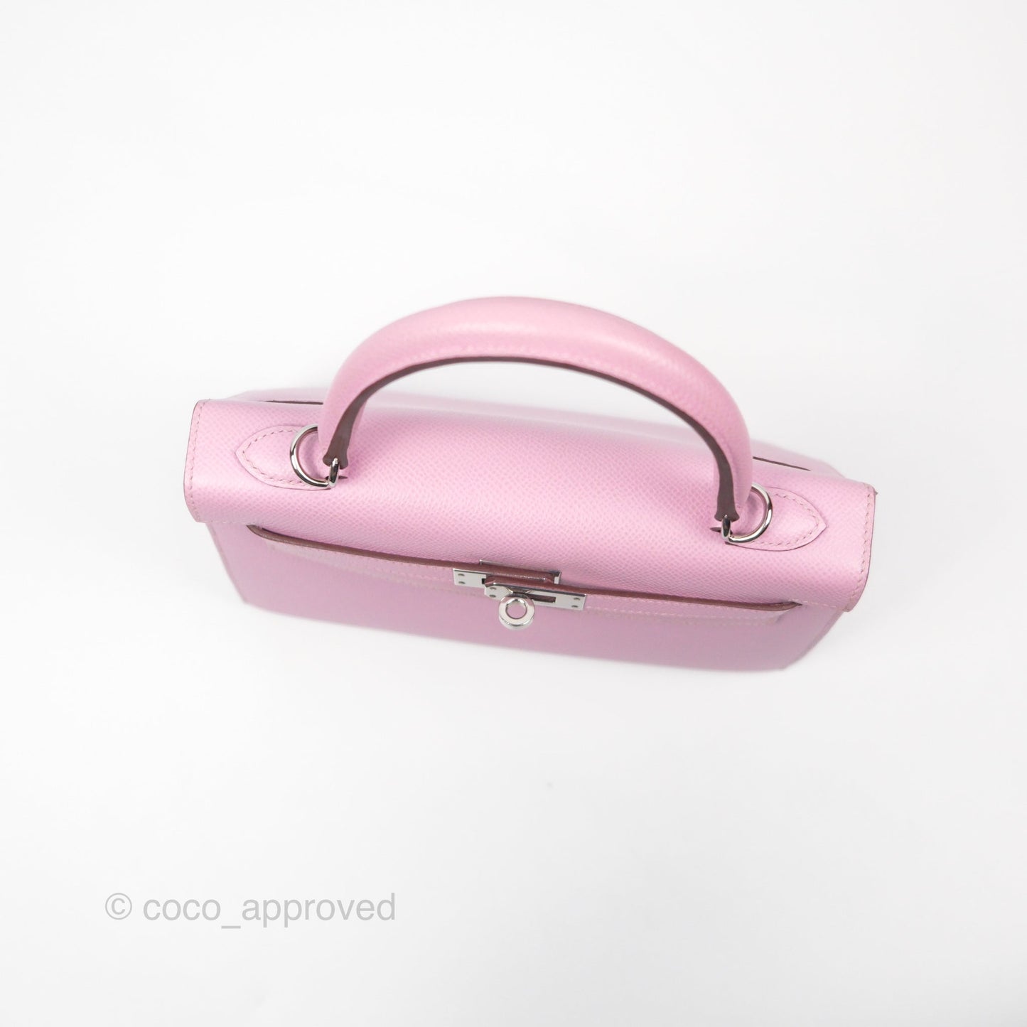 Hermès Sellier Kelly 25 Mauve Sylvestre X9 Epsom Palladium Hardware