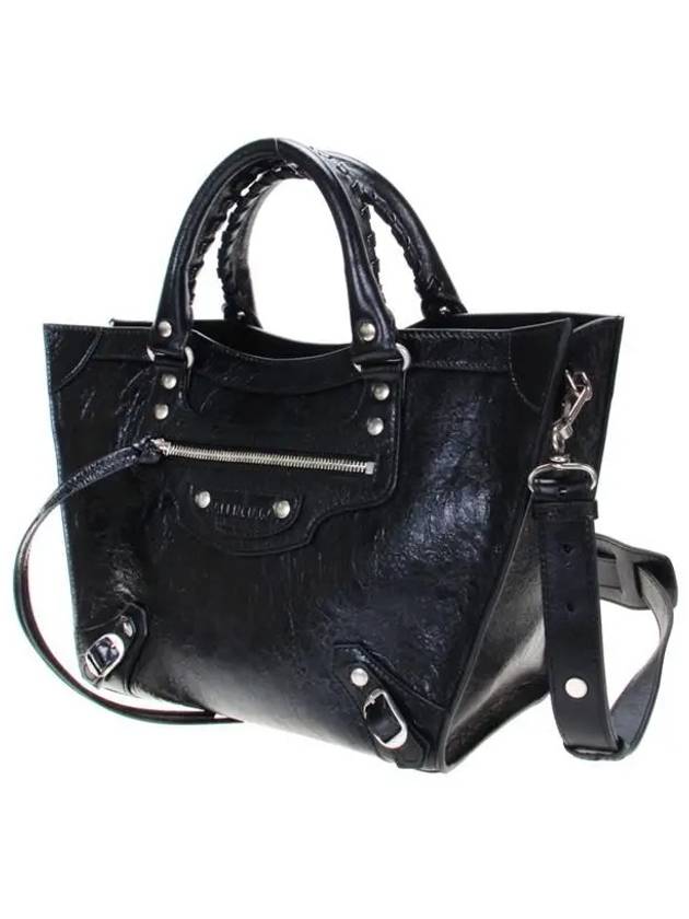 Luxury Balenciaga Neo Classic East West Tote Bag Black