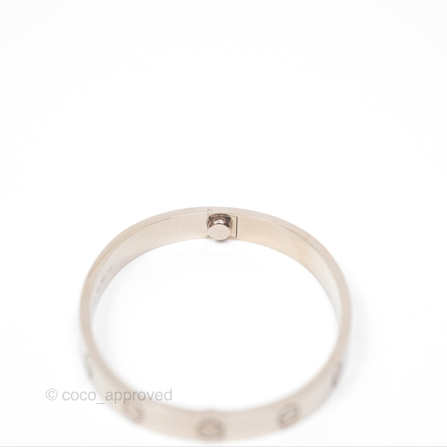 Cartier Love Bracelet White Gold