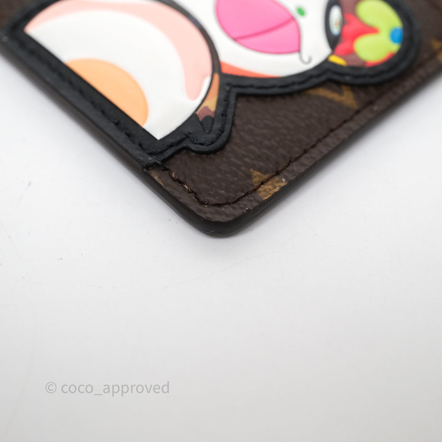 Louis Vuitton x Takashi Murakami Card Holder Monogram Canvas
