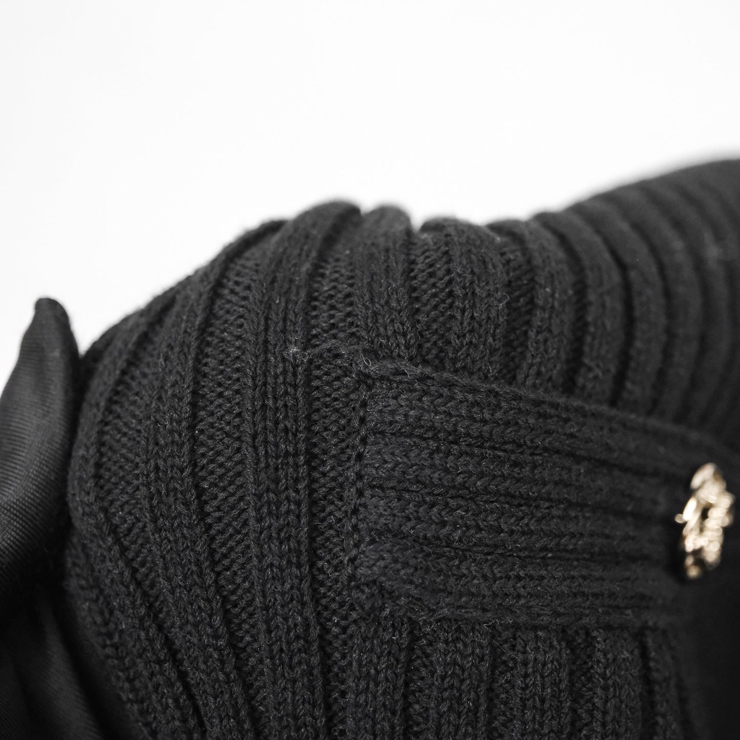 Chanel Knit Dress Black Size 34