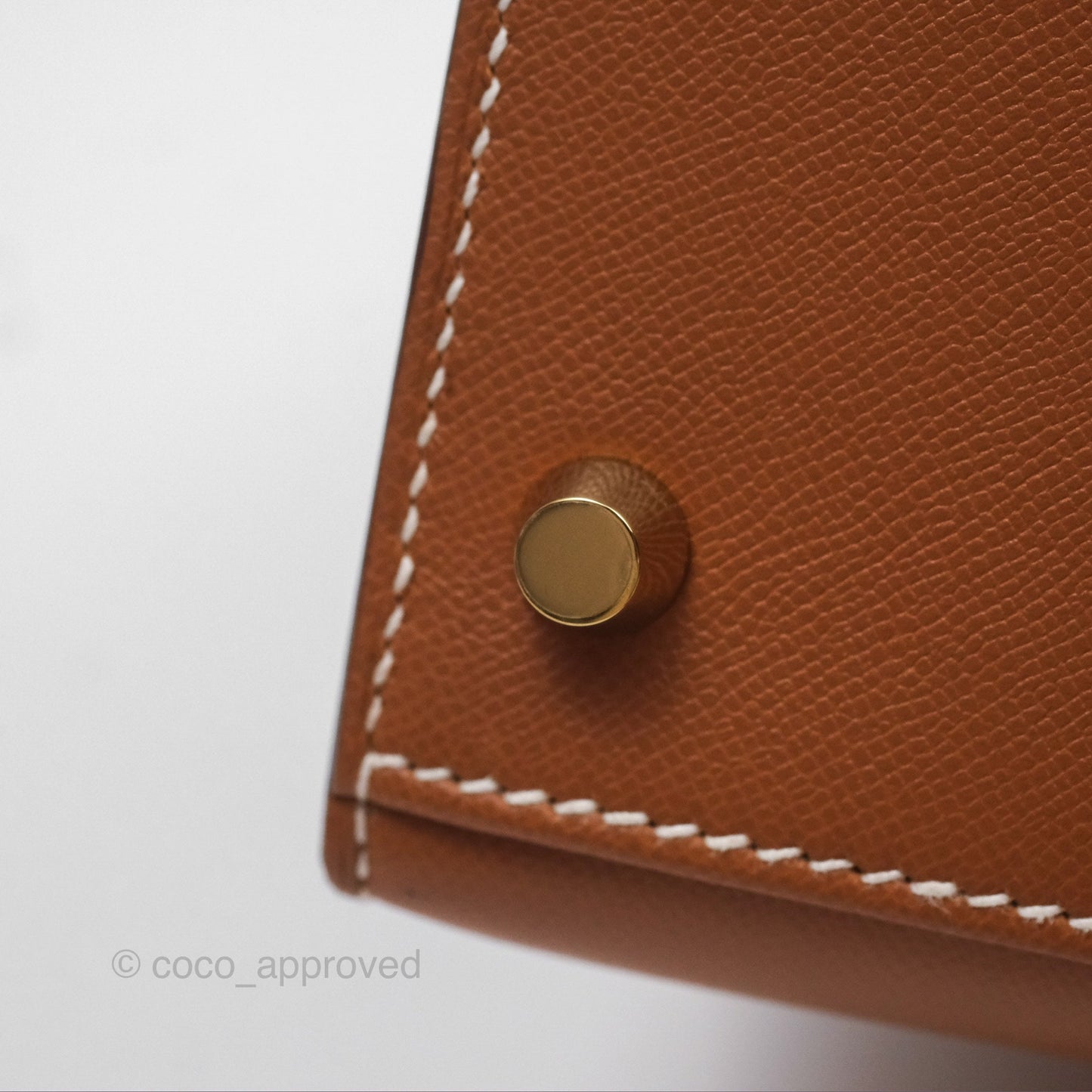 Hermès Kelly 28 Sellier Gold 37 Epsom Gold Hardware