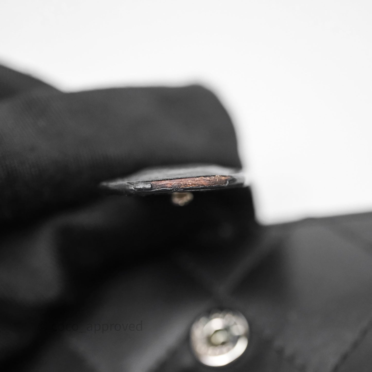 Chanel Quilted Cambon Short Wallet Black