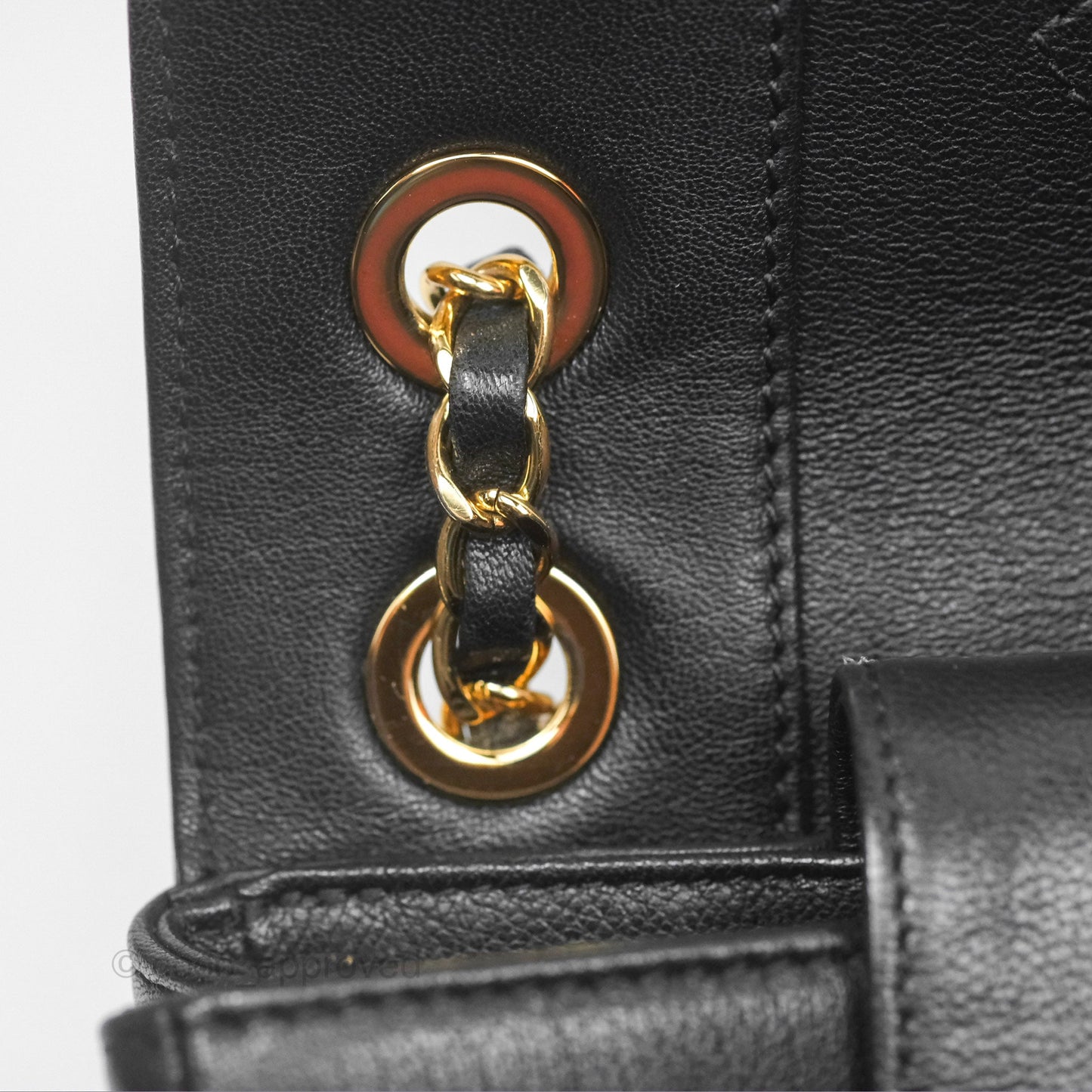 Chanel Mademoiselle Flap Bag Black Calfskin Gold Hardware