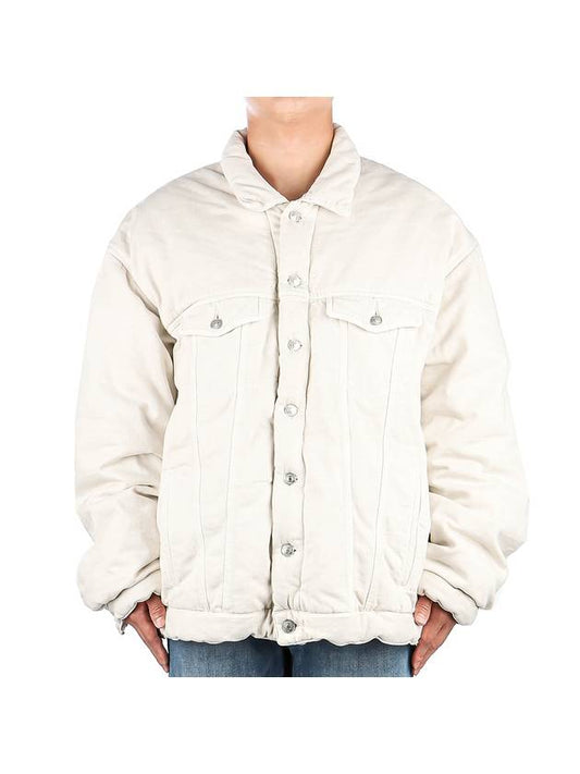 Luxury Balenciaga Pocket Padding White