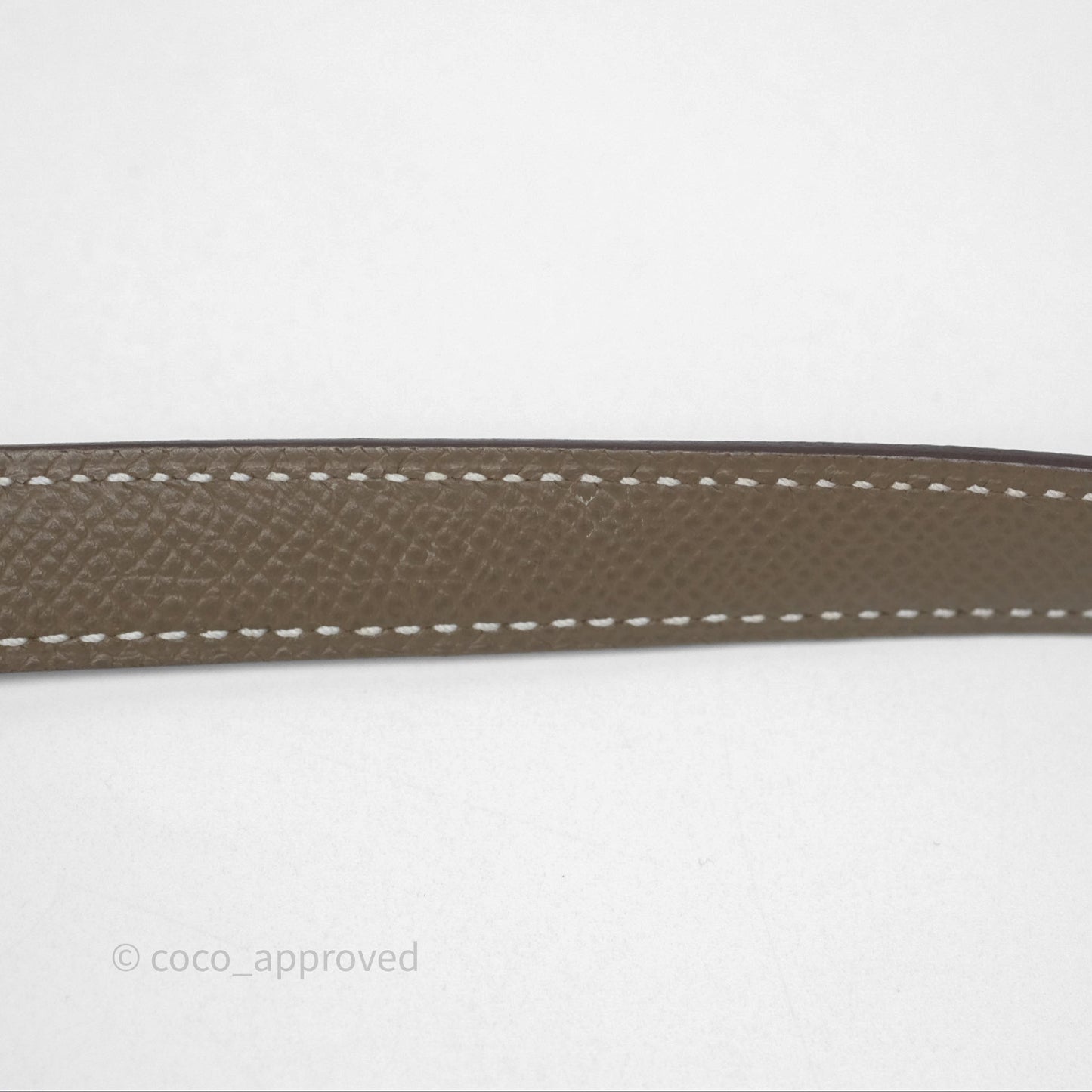 Hermès Kelly 25 Sellier Etoupe Epsom Gold Hardware
