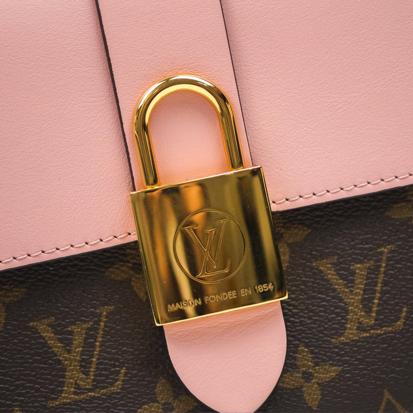 Louis Vuitton Monogram Locky BB Rose Poudre