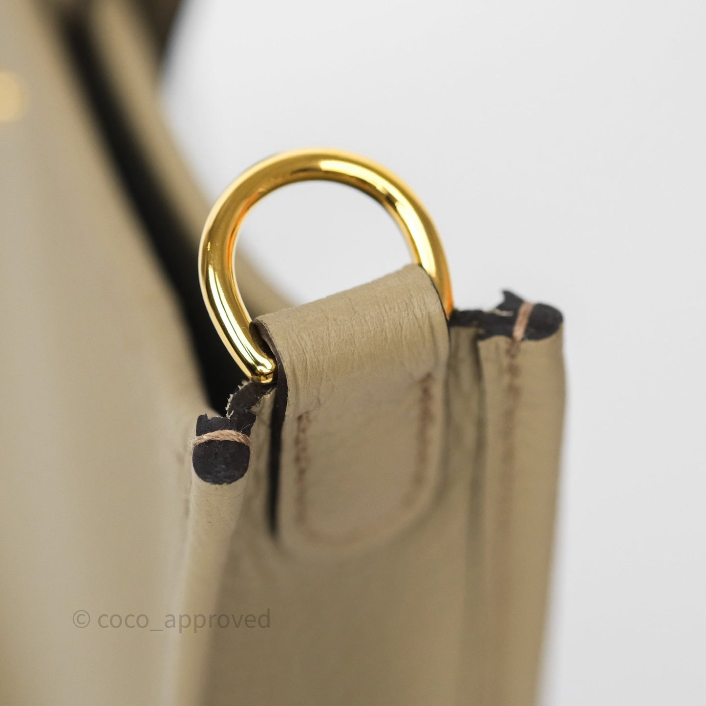 Hermès Mini Evelyne 16 Beige Marfa 8Q Clemence Gold Hardware