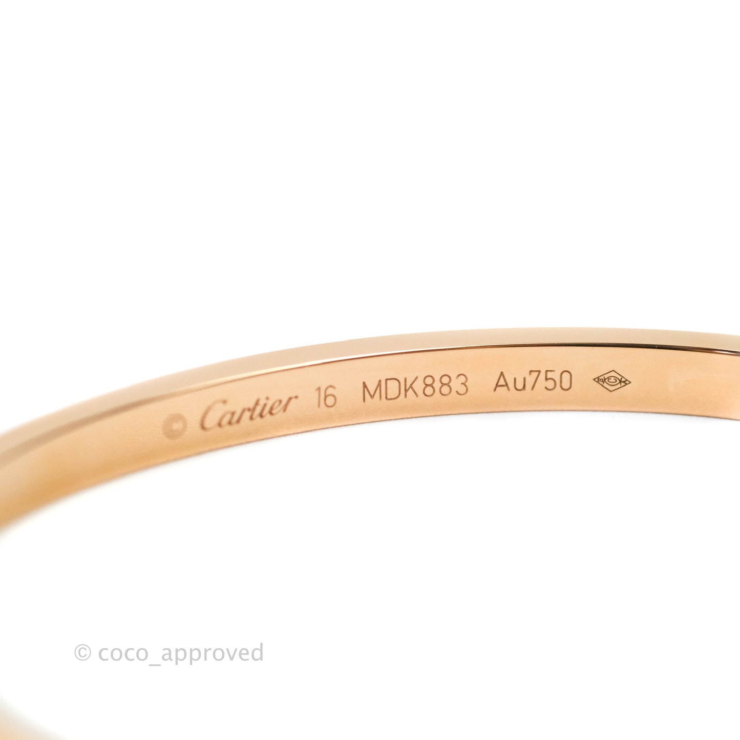Cartier Small Love Bracelet Rose Gold