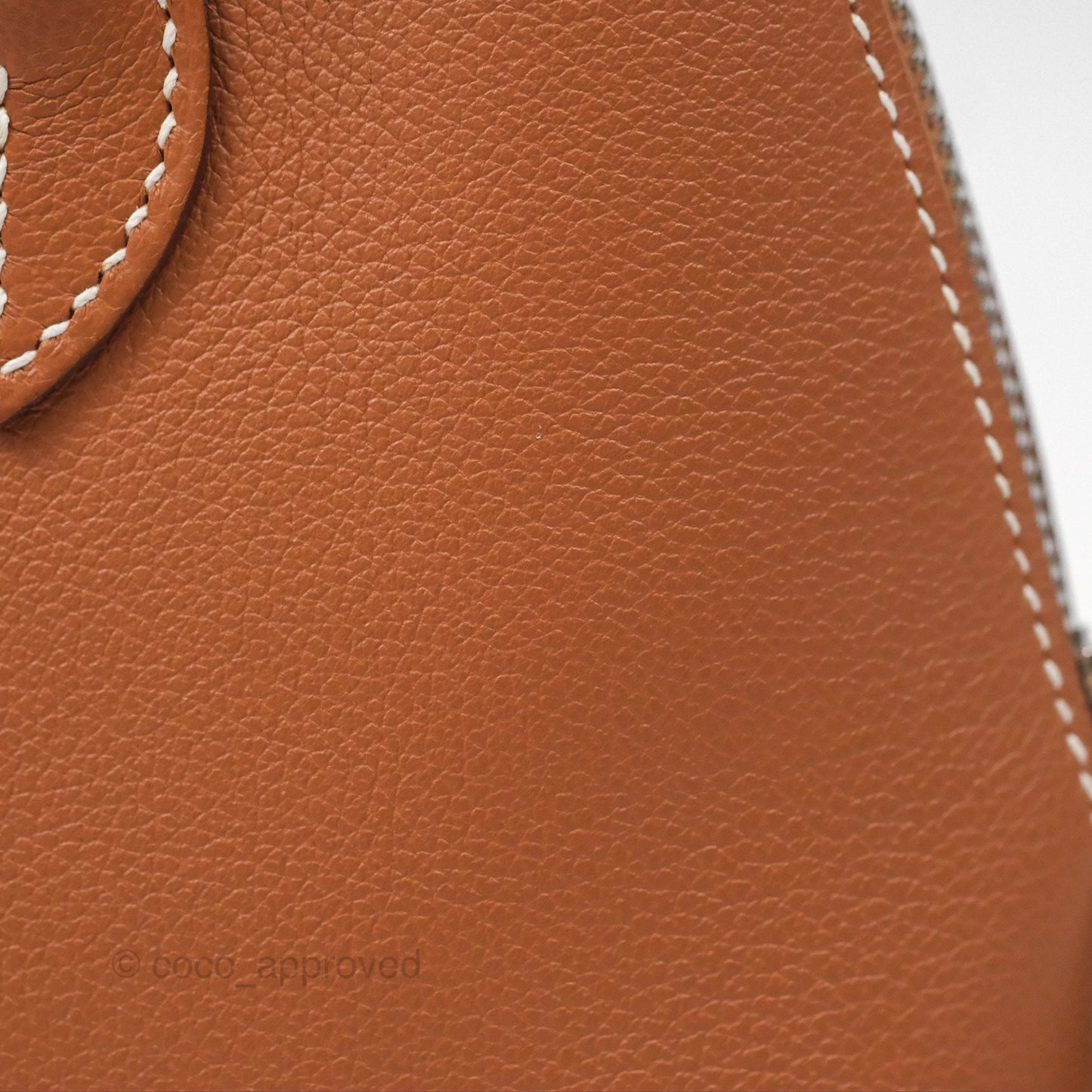 Hermès Bolide 1923 25 Gold 37 Evercolor Palladium Hardware