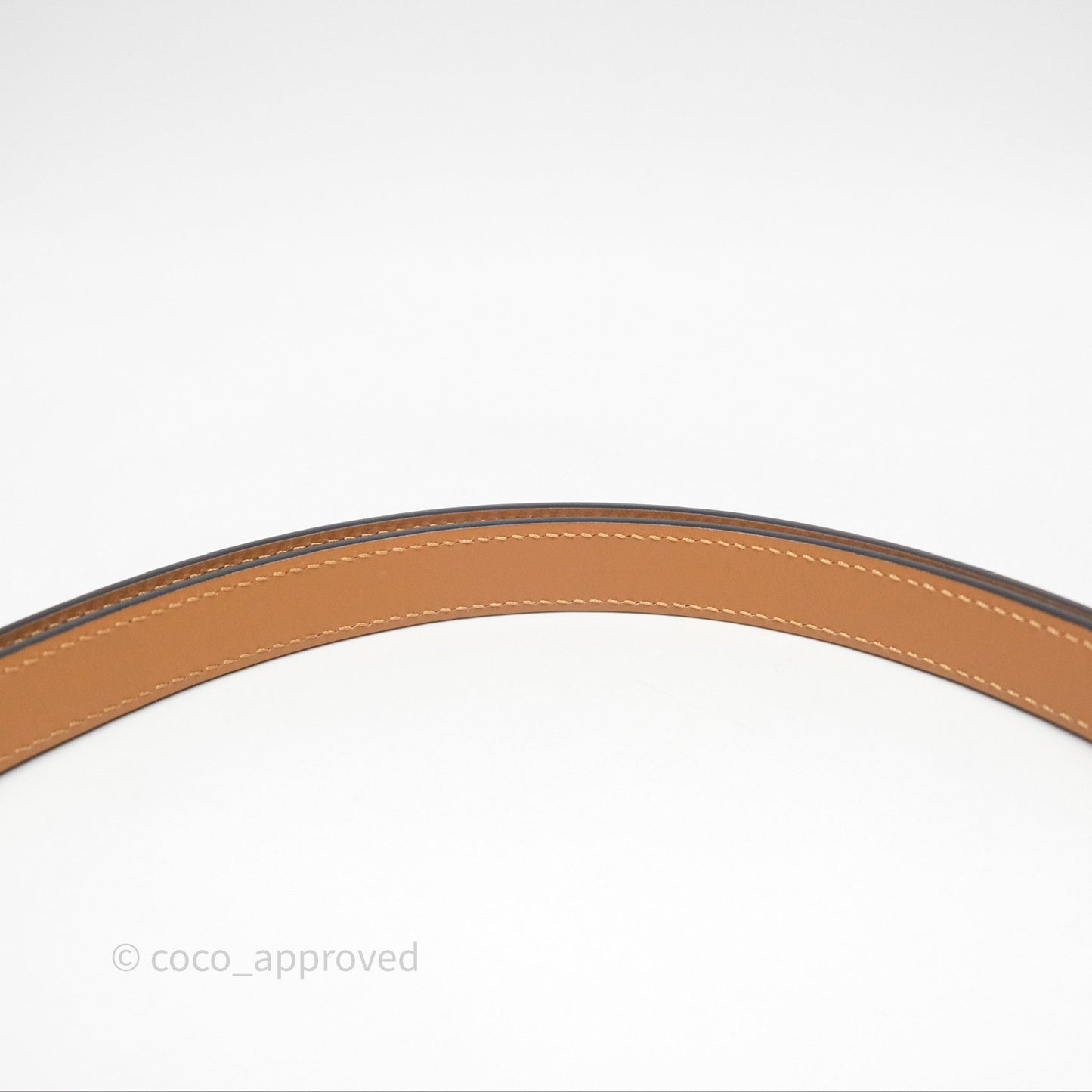 Hermès Kelly Belt Black Noir 89 Epsom Gold Hardware