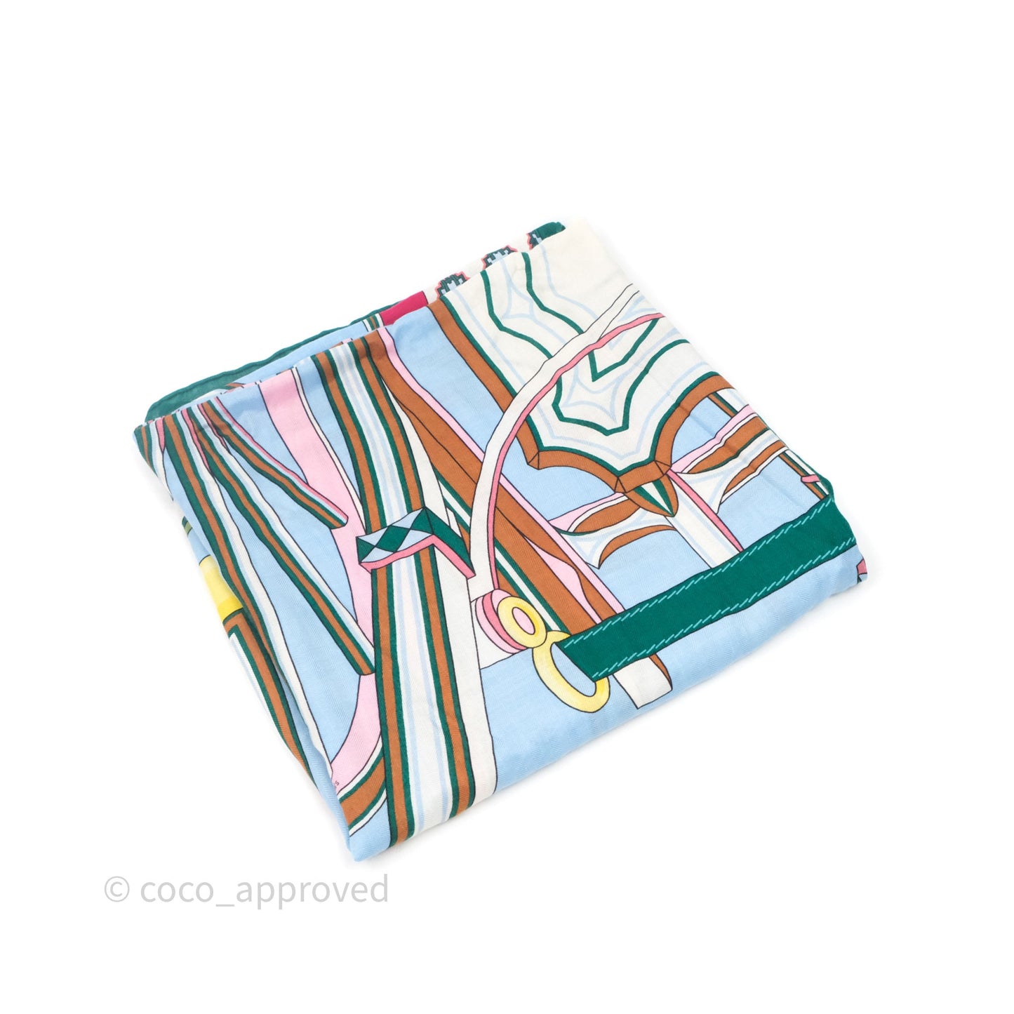 Hermes Scarf Shawl 140 Cashmere Silk