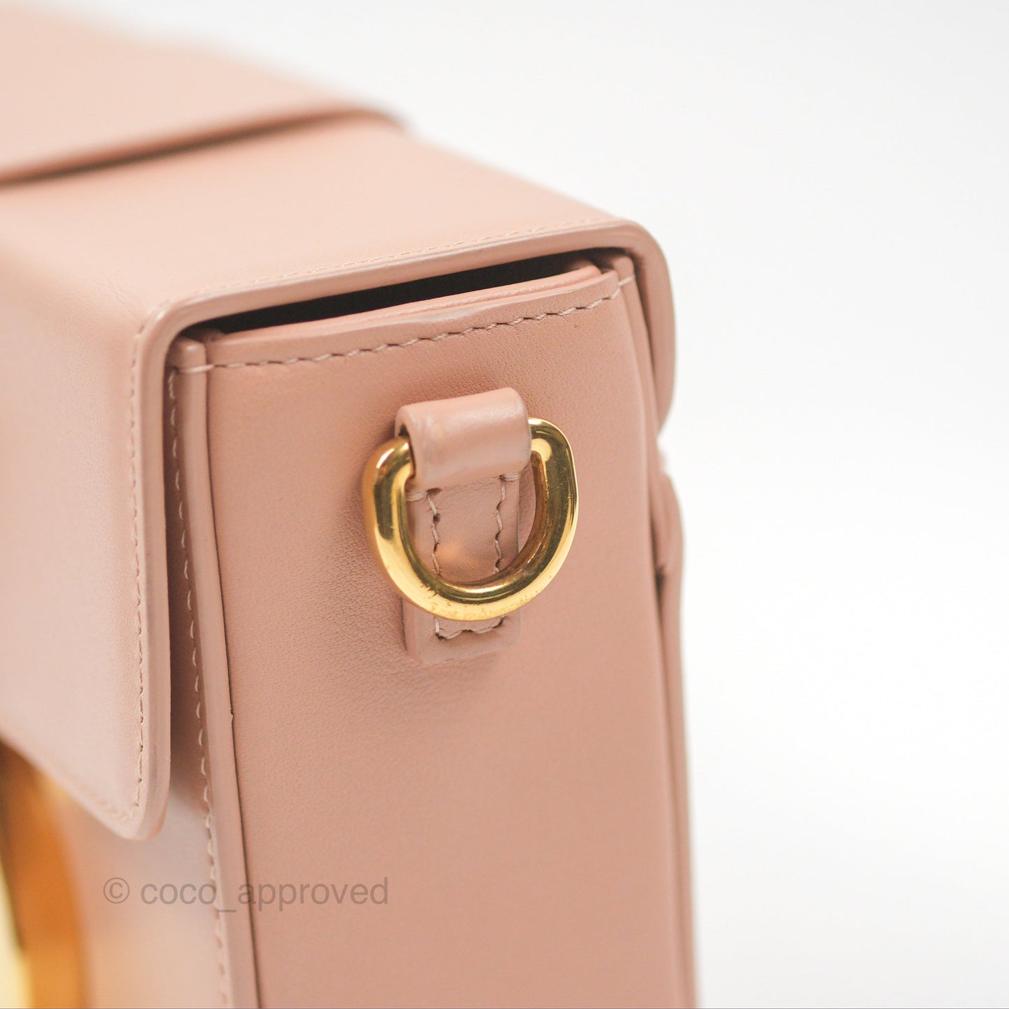 Christian Dior 30 Montaigne Rose Des Vents Calfskin Box Bag