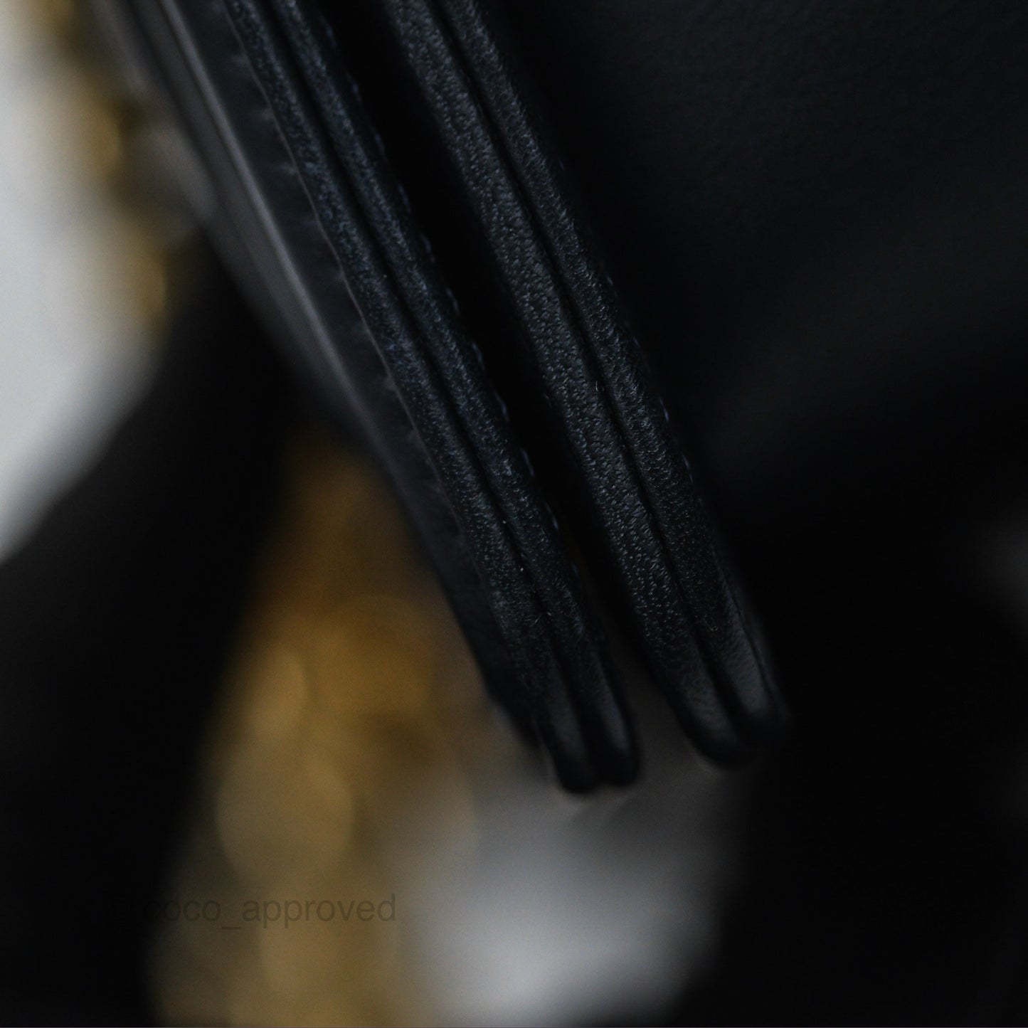 Chanel Medium Boy Chevron Navy Caviar/ Calfskin/ Suede Aged Gold Hardware
