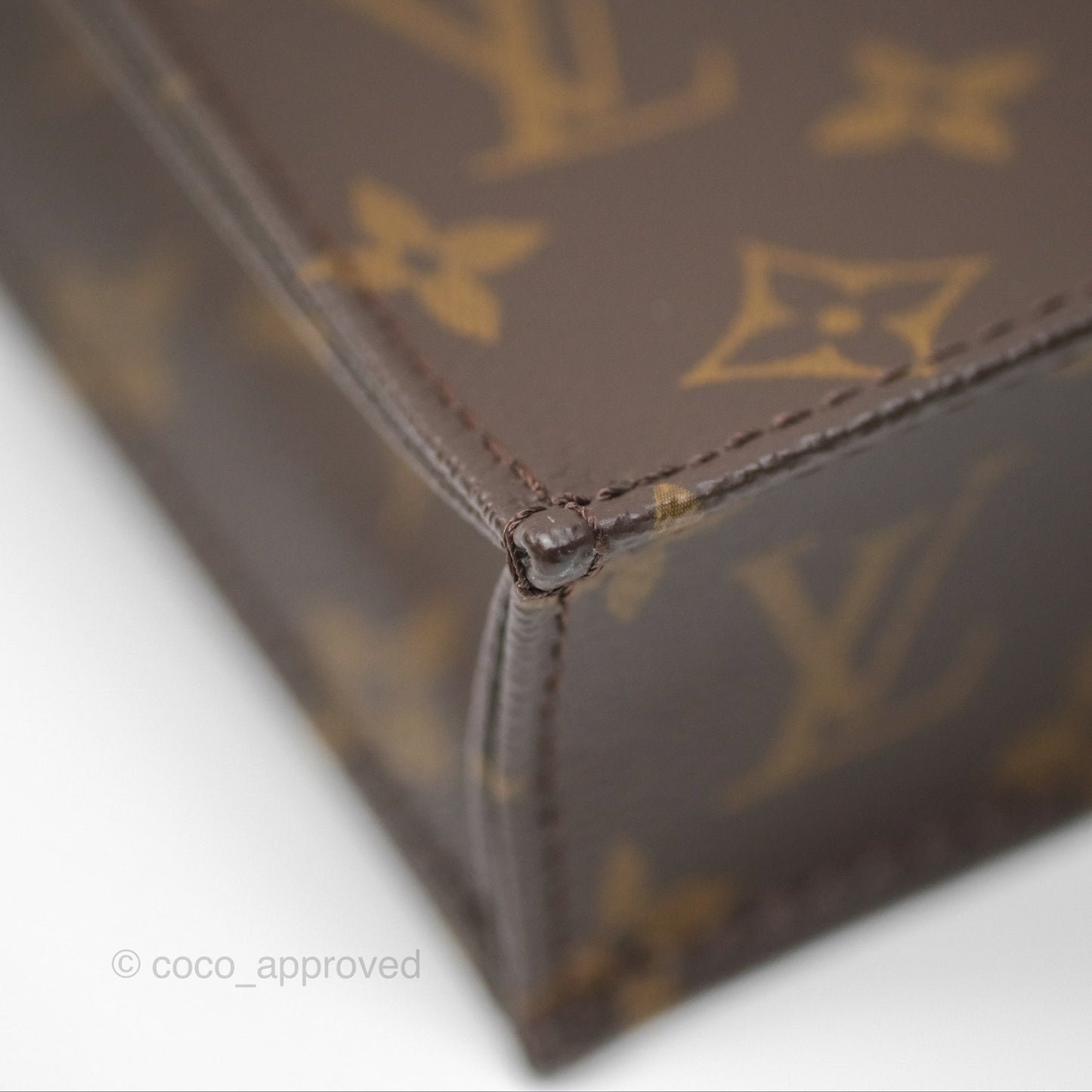 Louis Vuitton Petit Sac Plat Bag Monogram Canvas