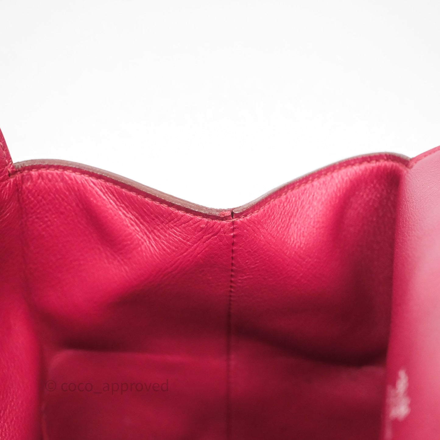 Hermès ToolBox 20 Rubis B5 Swift Palladium Hardware