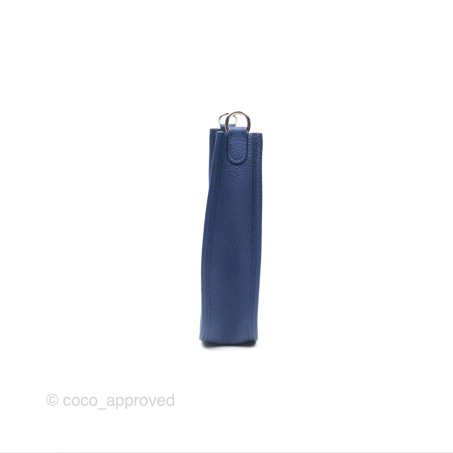 Hermès Mini Evelyne 16 Bleu Saphir/ Bleu Indigo TM Palladium Hardware