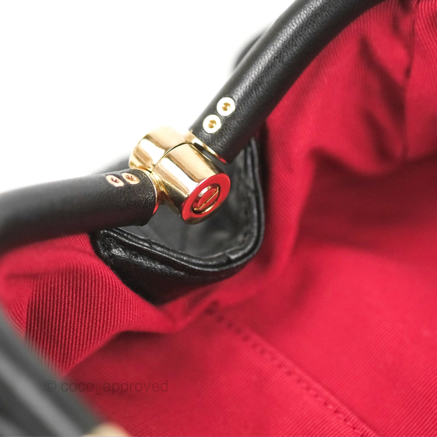 Chanel Black Clutch Bag Lambskin Gold Hardware
