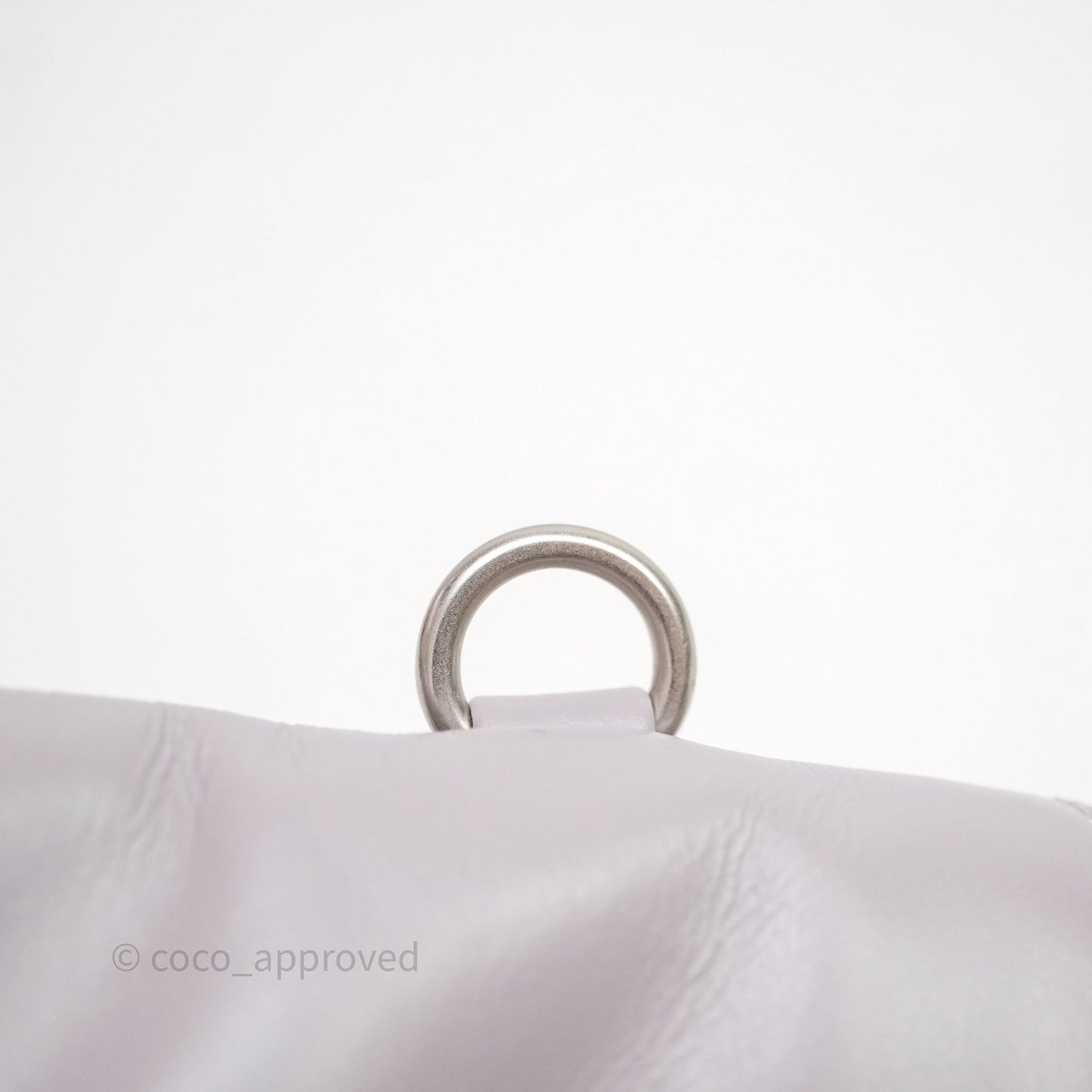 Chanel 22 Small Grey Aged Calfskin Matte Silver Hardware