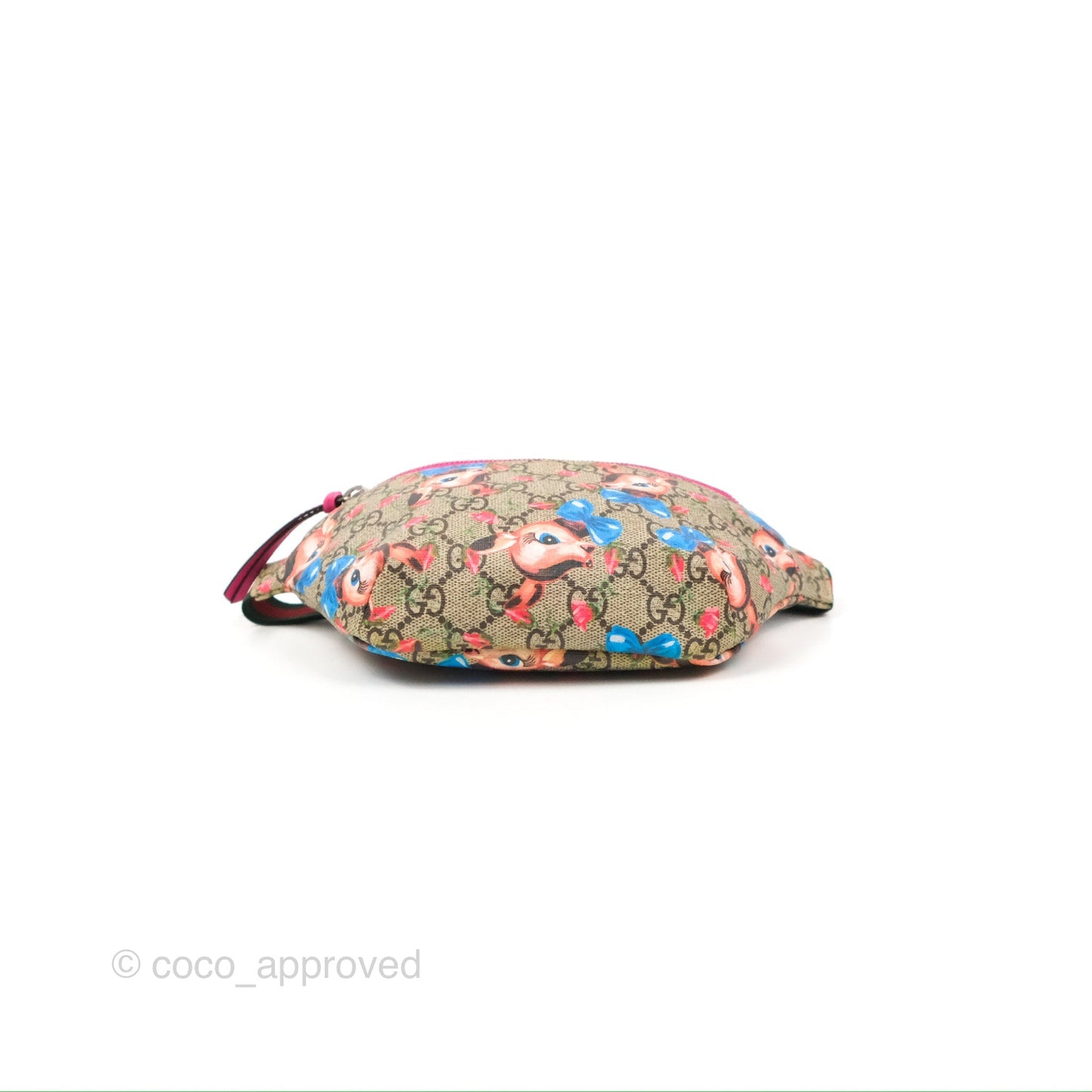 Gucci Girls Supreme Monogram Deer Belt Bag