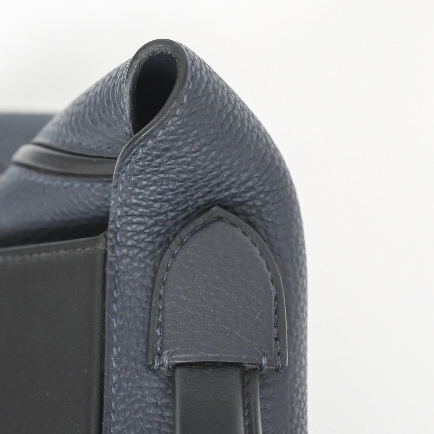 Hermès 24/24 29 Bleu Nuit 2Z / Noir Black 89 Togo/Swift Palladium Hardware