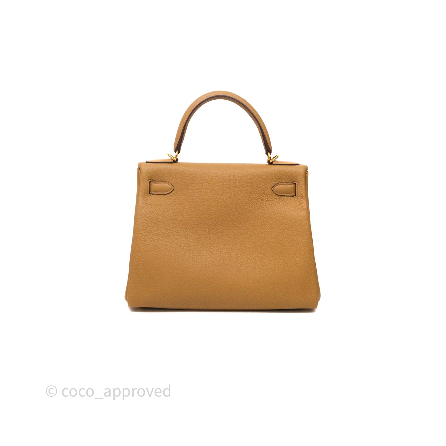 Hermès Kelly 28 Biscuit 4B Togo Gold Hardware