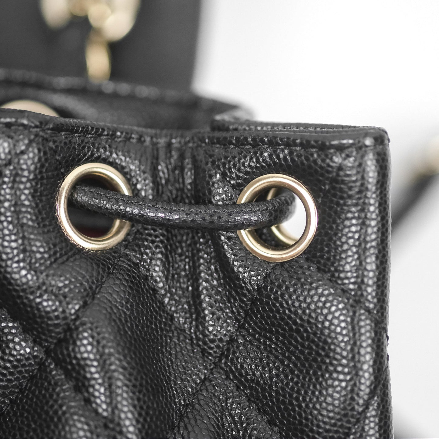 Chanel Mini Urban Spirit Backpack Black Caviar Gold Hardware 23S