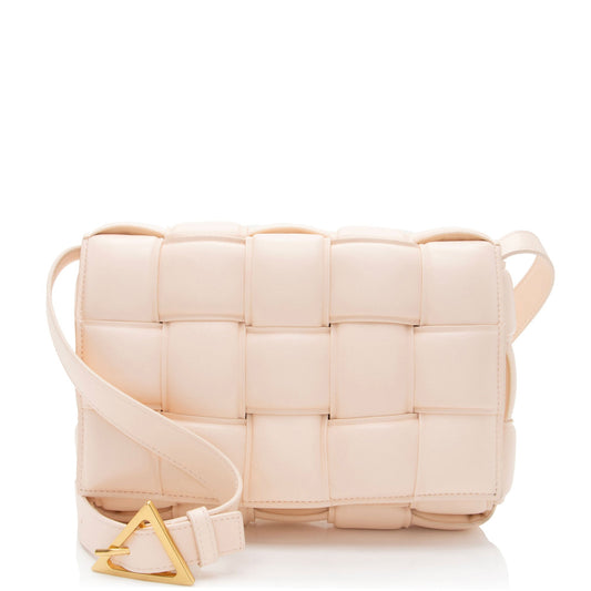 Luxury Bottega Veneta Puffed Leather Cassette Crossbody