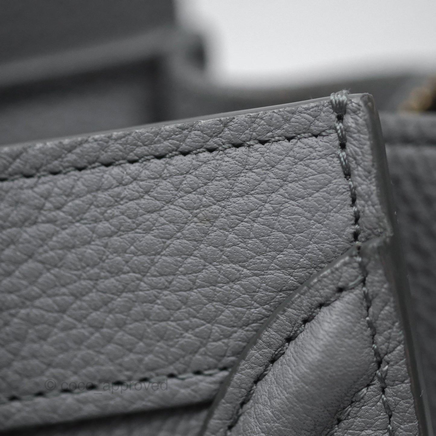 Celine Nano Luggage Bag Grey Drummed Calfskin