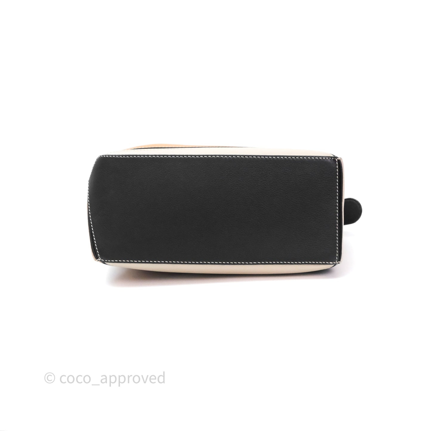 Loewe Small Puzzle Bag Amber/ Light Oat Calfskin Gold Hardware