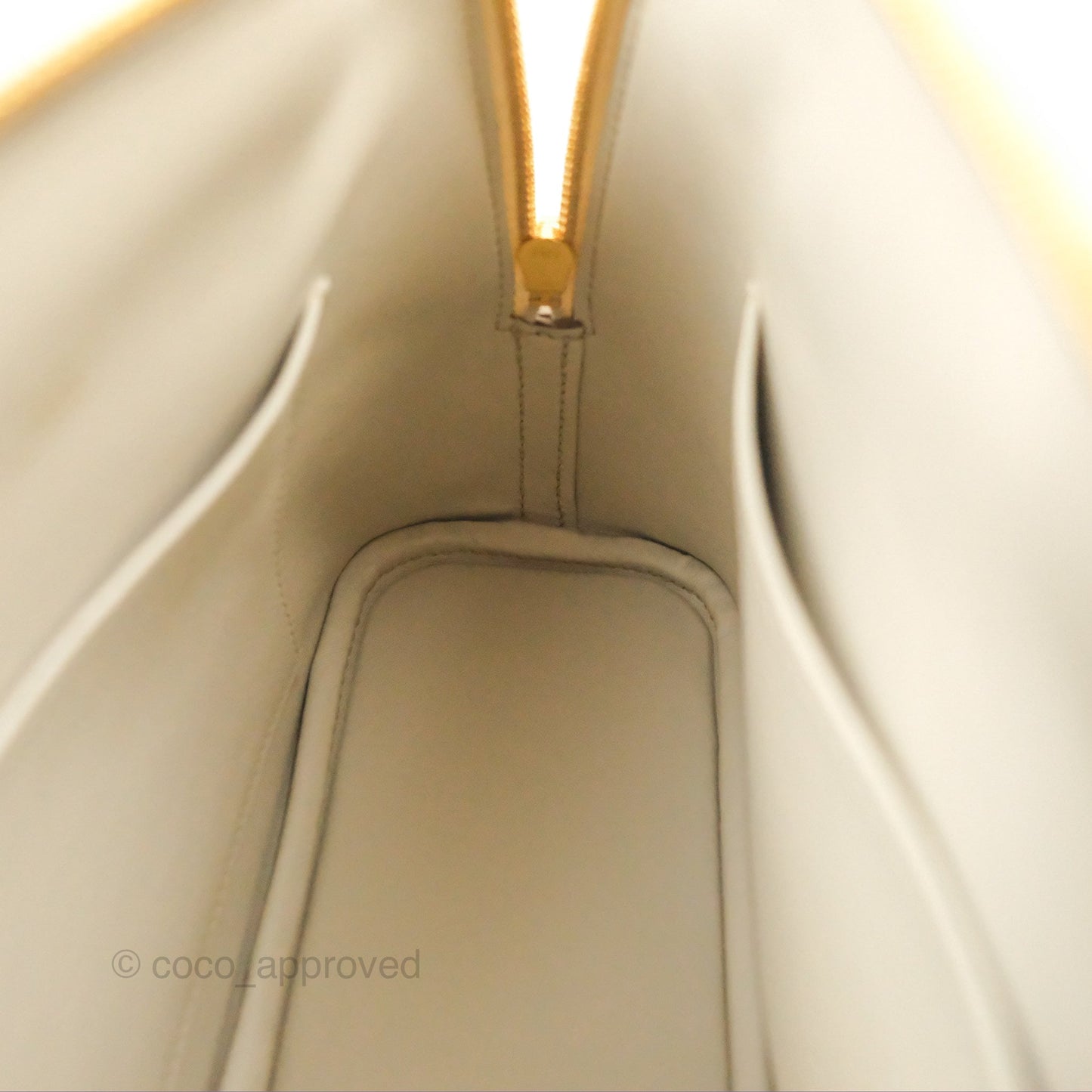 Hermès Bolide 1923 25 Beton Evercolor Gold Hardware