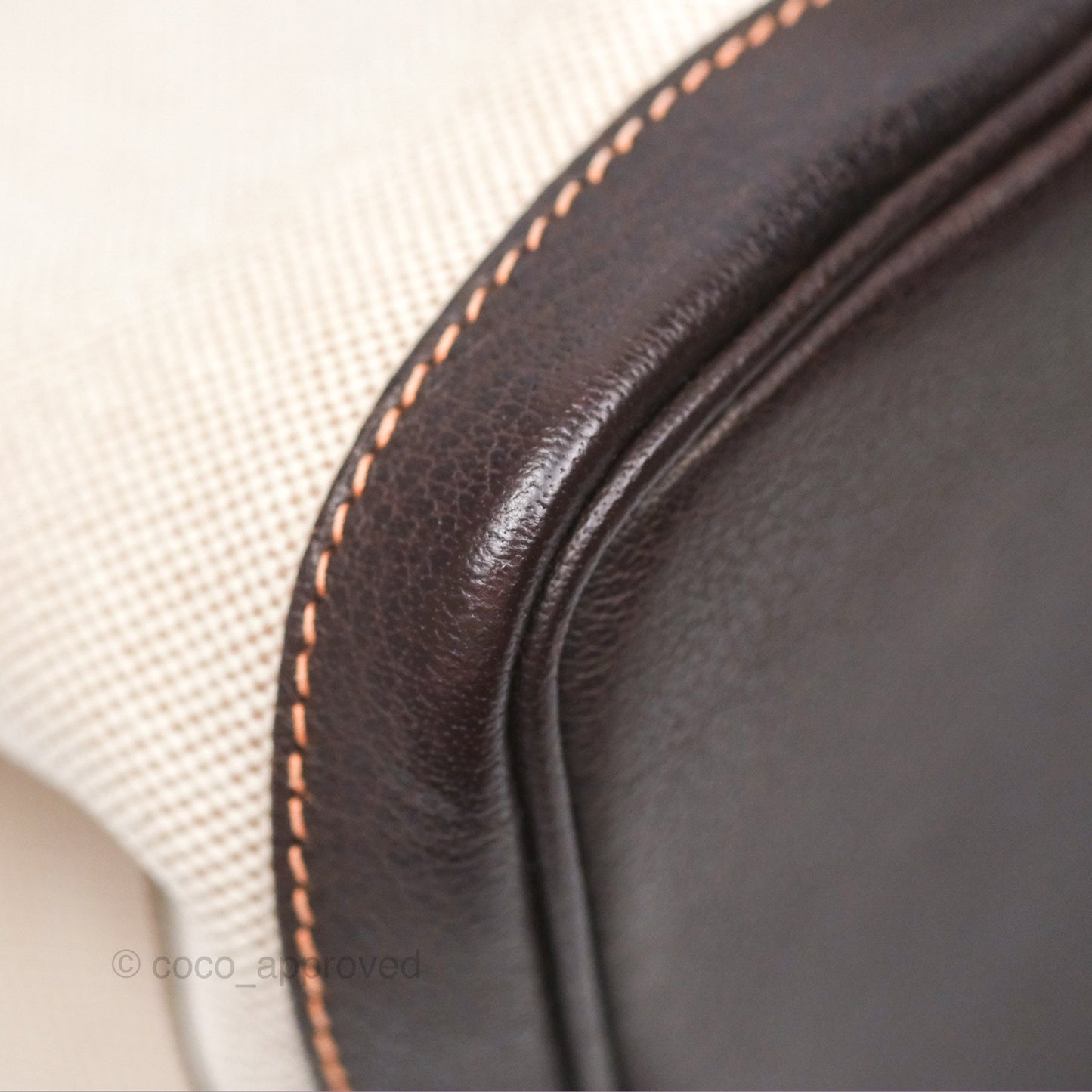 Hermès Garden Party 30 Canvas Brown/ Natural