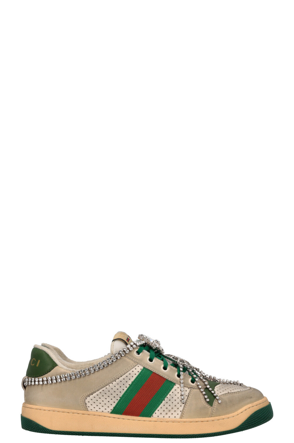 Luxury Gucci Trending 2025 Screener Art Deco GG Sneakers