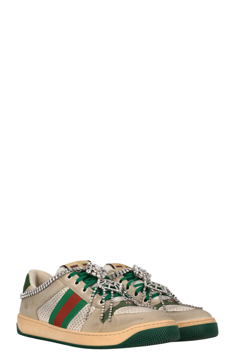 Luxury Gucci Trending 2025 Screener Art Deco GG Sneakers